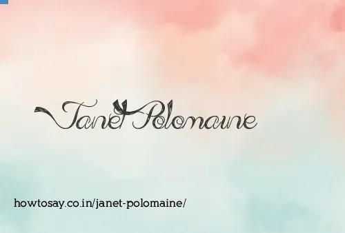 Janet Polomaine