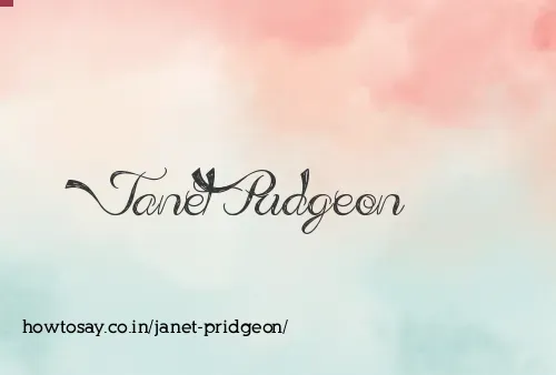 Janet Pridgeon