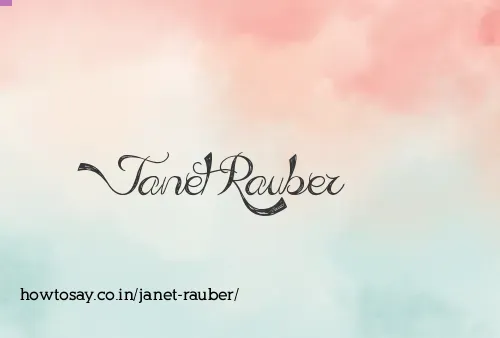 Janet Rauber