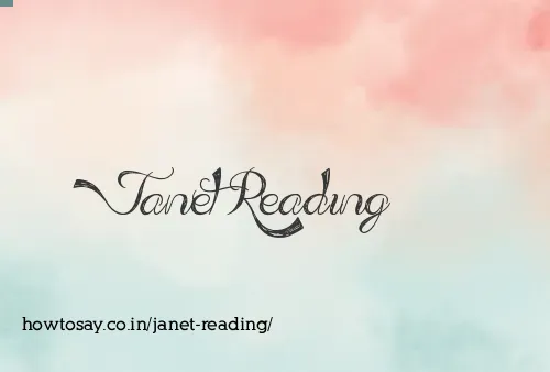 Janet Reading