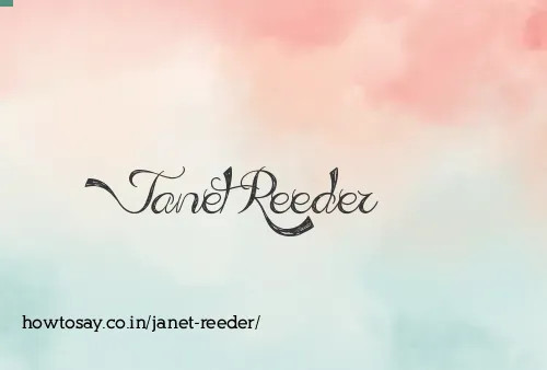 Janet Reeder