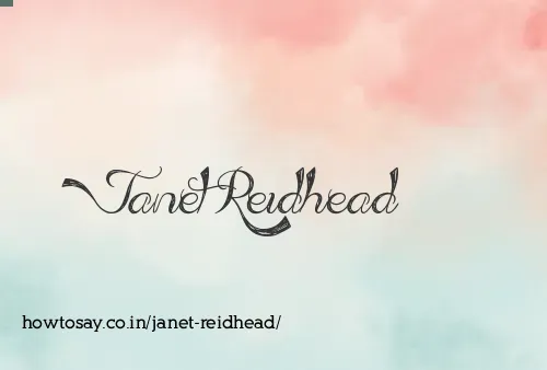 Janet Reidhead