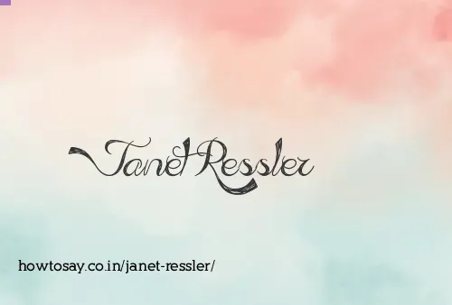 Janet Ressler