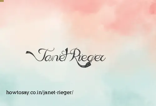 Janet Rieger