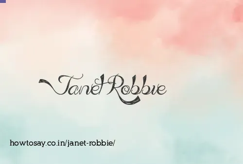Janet Robbie