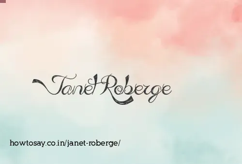 Janet Roberge