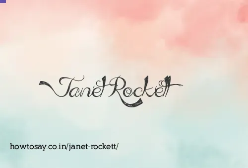 Janet Rockett