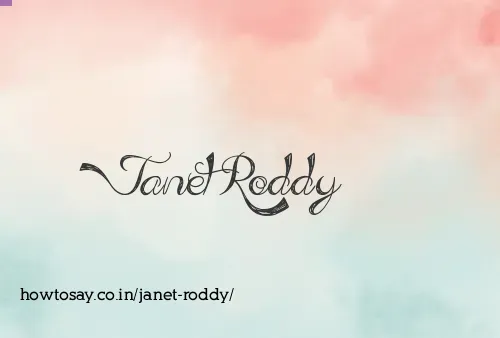 Janet Roddy