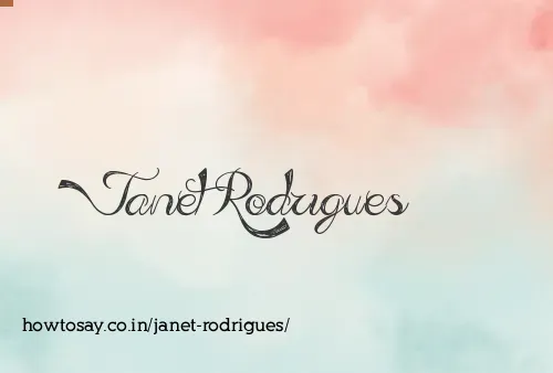Janet Rodrigues