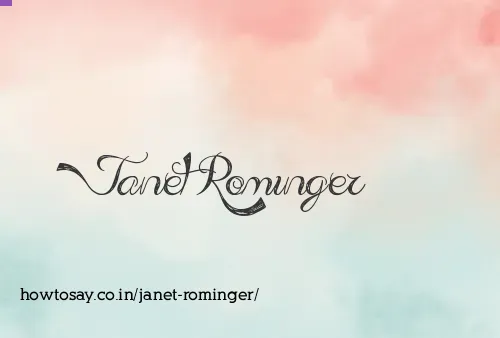 Janet Rominger