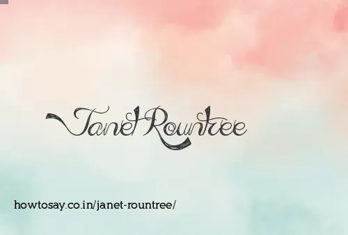Janet Rountree