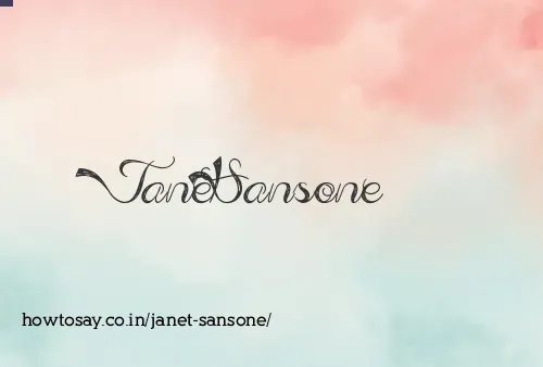 Janet Sansone