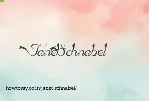 Janet Schnabel