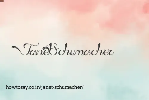 Janet Schumacher