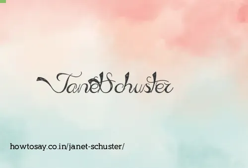 Janet Schuster