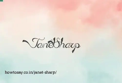Janet Sharp