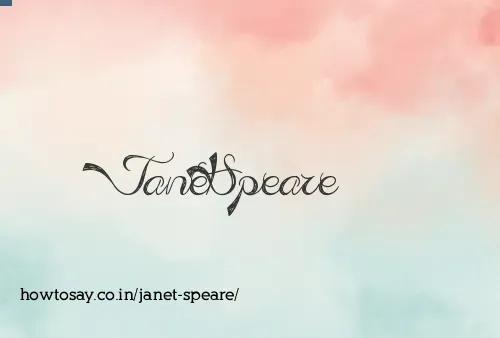 Janet Speare