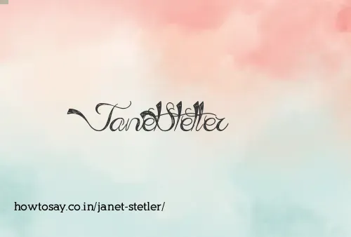 Janet Stetler
