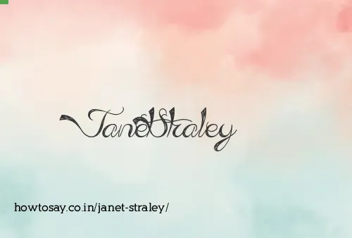 Janet Straley
