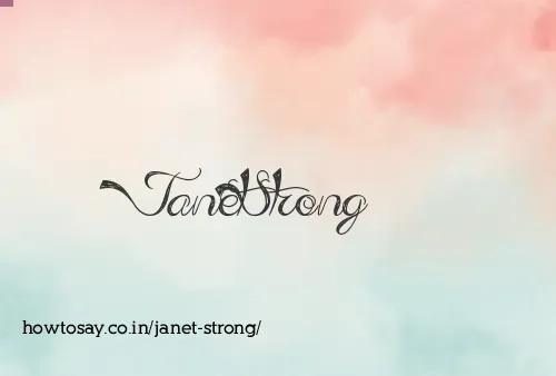 Janet Strong