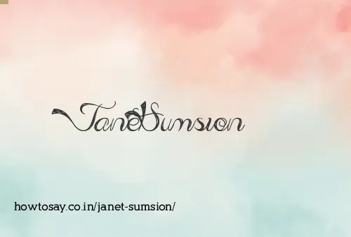 Janet Sumsion
