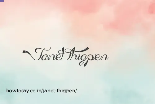 Janet Thigpen