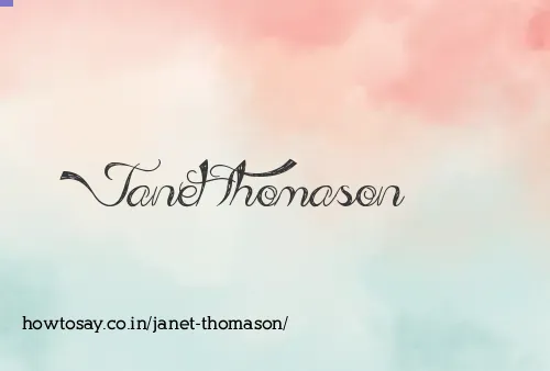 Janet Thomason