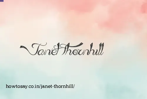 Janet Thornhill