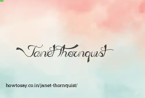 Janet Thornquist