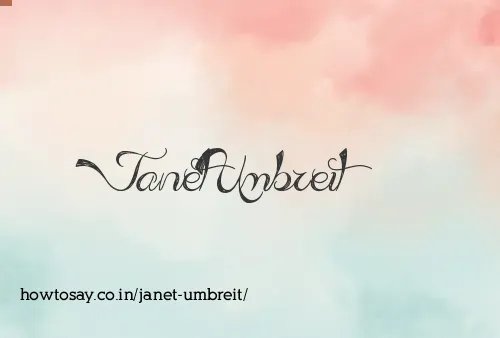 Janet Umbreit