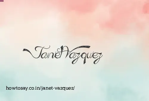 Janet Vazquez