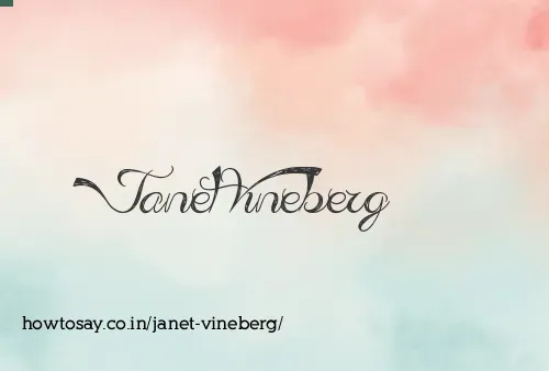 Janet Vineberg