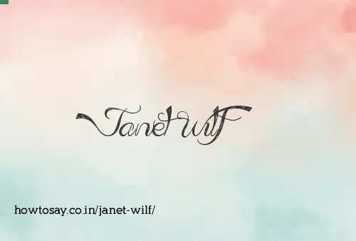 Janet Wilf