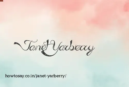 Janet Yarberry