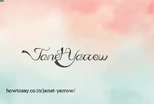Janet Yarrow