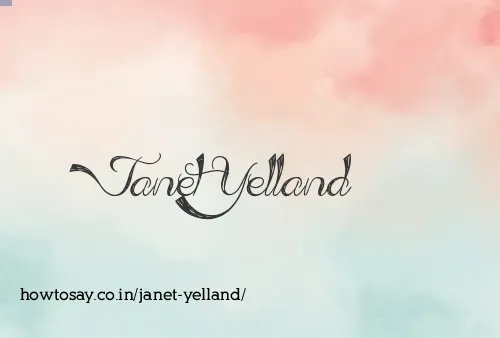 Janet Yelland