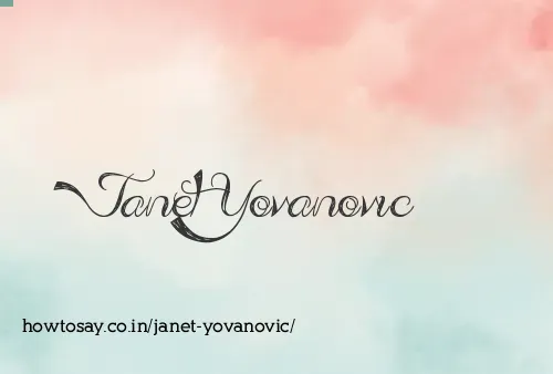 Janet Yovanovic