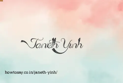 Janeth Yinh