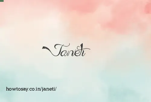 Janeti