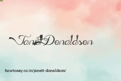 Janett Donaldson