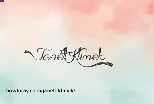 Janett Klimek