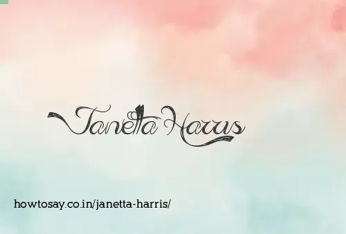 Janetta Harris