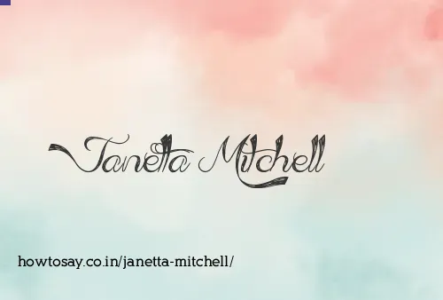 Janetta Mitchell