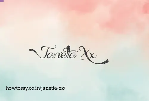 Janetta Xx