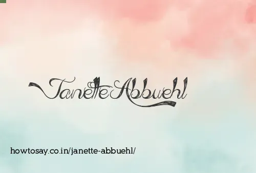 Janette Abbuehl