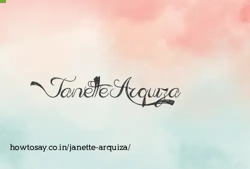 Janette Arquiza
