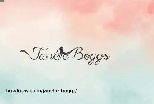 Janette Boggs