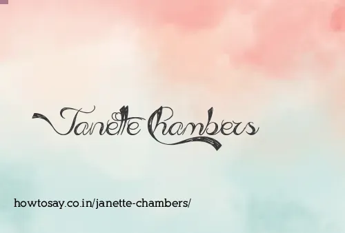 Janette Chambers