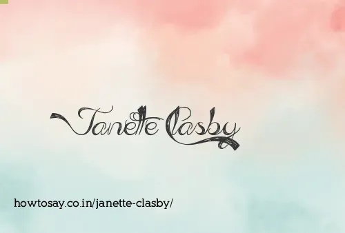 Janette Clasby