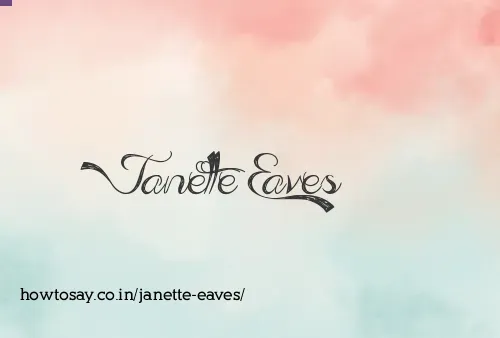 Janette Eaves